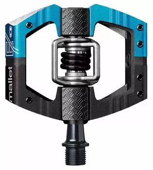CRANK BROTHERS Ультралегкая педальная колотушка E LS с длинным шпинделем, цвет черный, синий и