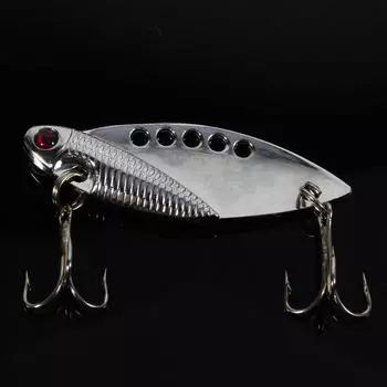 Crankbait Bass Снасти VIB Металлические рыболовные приманки Crank Bait 50 мм 11 г Новинка