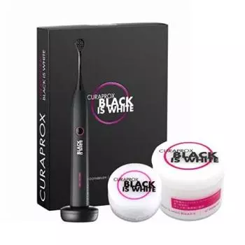 Craprox Black is White электрическая зубная щетка порошок зубная паста 3г 20г + +