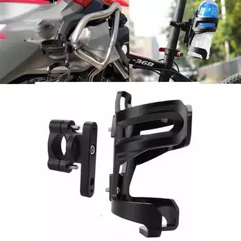 Crash Bar Water Bottle For BMW R1200GS F800GS Motorbike Guard Drinking Cup Bracket Holder Motorcycle Bike Accessories