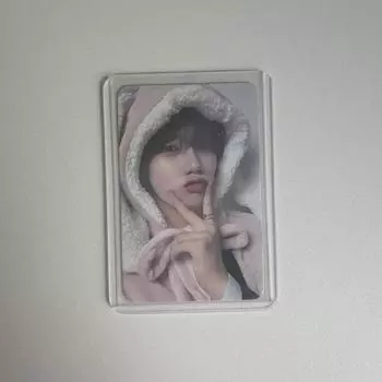 Cravity Hamwon-jin Wonjin Rabbit Blanket Photocard Busan Fansign Soundwave