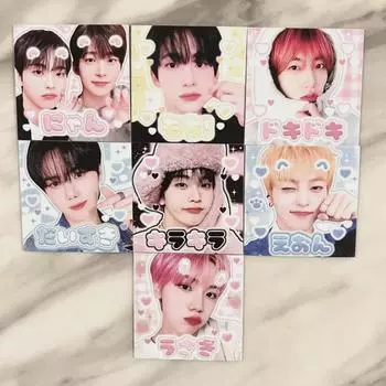Cravity Jungmo Wonjin Kang Minhee Song Hyeongjun Sungmin Domusong Unofficial Goods Sticker Photocard Photo Card