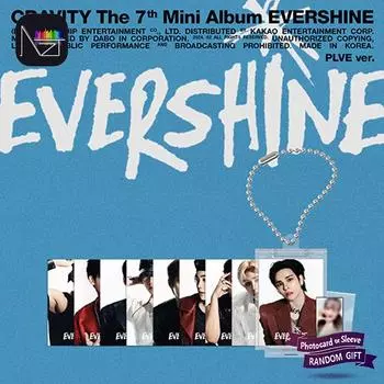 CRAVITY Седьмой мини-альбом [EVERSHINE] PLVE ver. RANDOM 1PCS