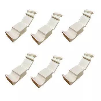 Crawfish Peeling Tool Shrimp Peeler Tool Efficient Crawfish Peeler Set Universal Grooves Compact Design Nail Protection for Home бежевый