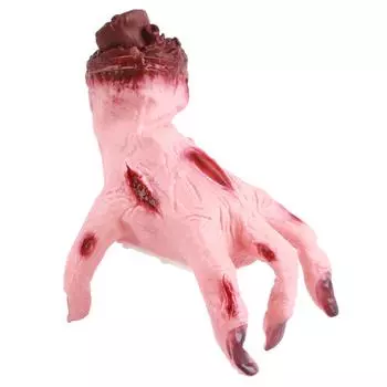 Crawling Hand Halloween Automatic Crawl Battery Powered Lifelike Light Yellow Skin Color Scary