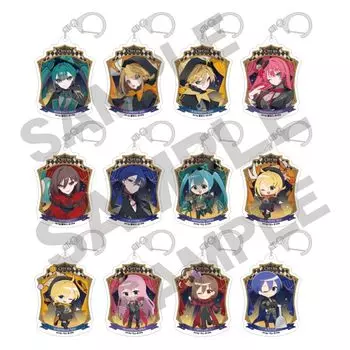 CRAX Hatsune Miku Trading акриловый брелок 1BOX Circus В71 x Ш52 x Г3 мм акрил прибл.