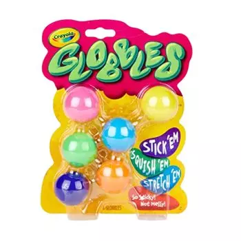 Crayola Groble Squishy игрушка клейкий мячик товары для снятия стресса 6 цветов набор 747294 подлинный продукт