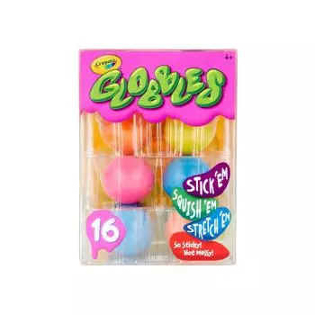 Crayola Groble Squishy Toy клейкий мячик товары для снятия стресса набор из 16 штук 747292 подлинный продукт