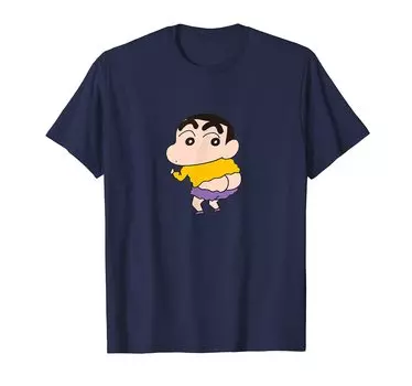 Crayon [Manga] Shin-chan Shin-chan butt-out T-shirt