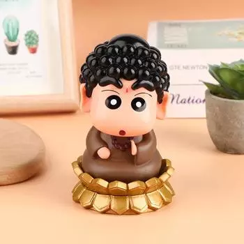 Crayon Shin-Chan аниме-фигурка Будда Нохара Шинносукэ Cos Series Q Ver статуэтка ПВХ фигурка коллекционная модель игрушка подарки