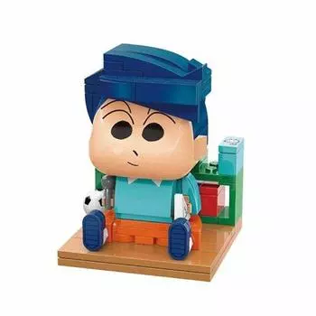 Crayon Shin-chan Can t Stop Block Toy Withdrawal-K20602