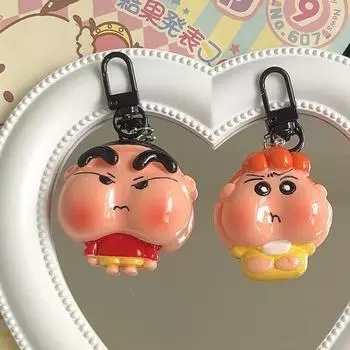Crayon Shin-Chan Nohara Himawari Boochan милый мультяшный брелок Kawaii игрушка рюкзак кулон украшение школьный портфель детский праздничный подарок as the picture