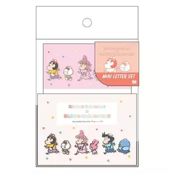 Crayon x Sanrio Characters Mini Letter Sanrio Shin-chan [Набор букв] Набор/Пастель