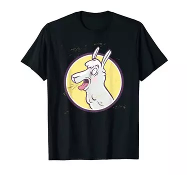 Crazy alpaca T-shirt