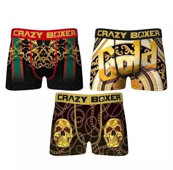 Crazy Boxer T727 боксеры 3 шт. S