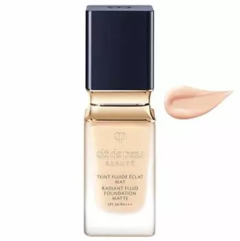Cre de Peau Tan Fluid Eclat Matte Ochre Beaut (Розовый 00)