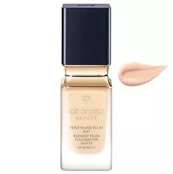 Cre de Peau Tan Fluid Eclat Matte Ochre Beaut (Розовый 00)