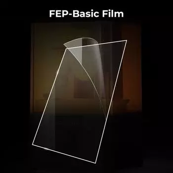 Creality 5 шт. FEPBasic Film 260*200*0,15 мм Релаксационные пленки для HalotOne, HalotR6, HalotOne Pro прозрачный