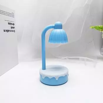 Cream Childrens Mushroom Cream Gel Warm Night Light Aaa Battery Supply Power