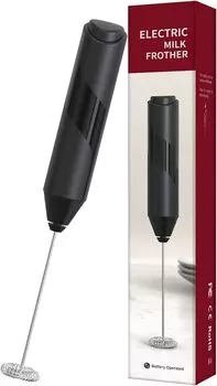 Creamer Z Frother Вспениватель молока Ручной электрический вспениватель молока Электрический вспениватель для кофе и матча Удобный электрический миксер для напитков DEVENTORZ