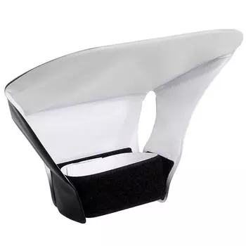 Create Artistic Photos with Premium 2in1 Photo Flash Light Diffuser Kit Soft and Natural Lighting Portable Design зелёный