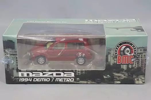 Creation Mazda Demio 94 Красный 64B0309 Bi-Em (Правый руль) 1/64