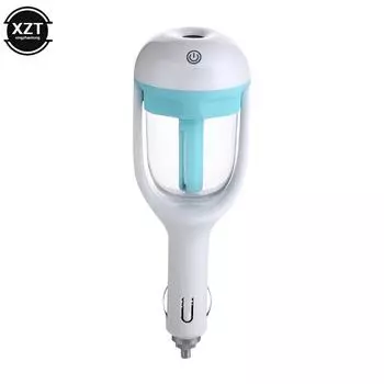 Creativ Автомобильный увлажнитель воздуха Мини-паровой очиститель воздуха Аромадиффузор Эфирное масло Ароматерапия Диффузор Распылитель тумана для автомобиля зелёный