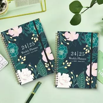 Creative A5 Notebook 365-Day Planning Handbook Durable Diary Notebook Students style 2