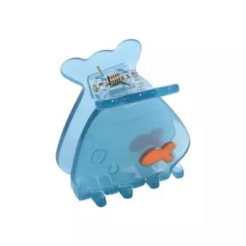 Creative Acetate Fish Hair Claw Ocean Animal Transparent Acetate Hair Claw Hair Clip Small Animal Hair Clip Female/Girls