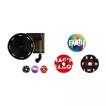 Creative Air Vent Outlet Aromatherapy Clip Spin Phonograph Car Perfume Air Freshener Deodorant Auto Decoration Accessories