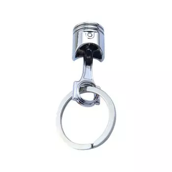 Creative And Personalized Car Piston Keychain Engine Modification Piston Keychain Locomotive Piston Pendant One Size
