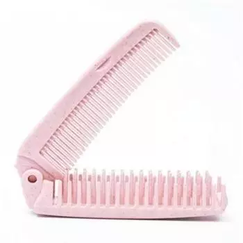 Creative Anti-Static Foldable Hair Comb Detangling Massage Folding Comb Professional Hotel Travel Hair Brush Barber Accessories