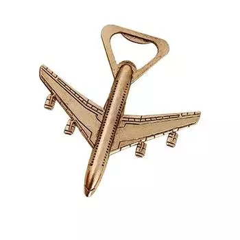 Creative Antique Plane Beer Bottle Opener Let the Adventure Begin Airplane Bottle Opener Wedding Gift Party Favor