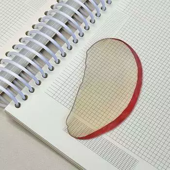 Creative Apple Slice Bookmark With Simulation Funny Design Sense For INS Fixed Book Photography Cartoon Cute Note Bookmark