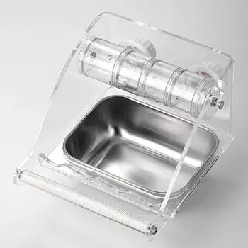 Creative Bird Food Bowl Splash Proof Parakeet Food Box Durable Parakeet Feeders Parrot L