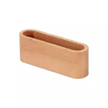 Creative Black Walnut Solid Wood Card Holder For Business Office Physical Business Card Holder