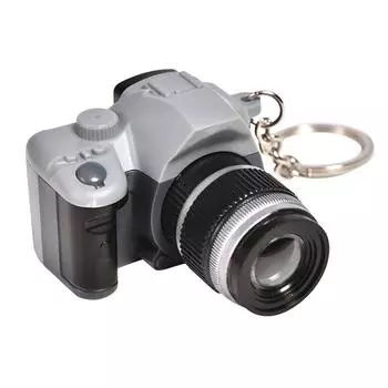 Creative camera Led Light Pendant Simulation Cameras Flashing Camera Keychain Toys Camera Keychain