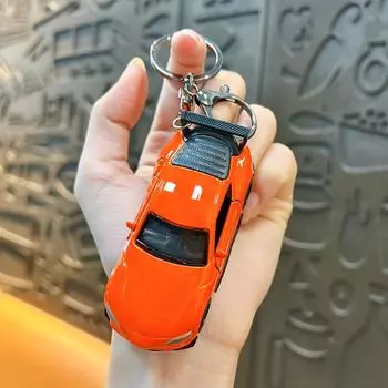 Creative Car Key Chain Mini Roadster Key Chain Hanging Schoolbag Pendant Car Accessories