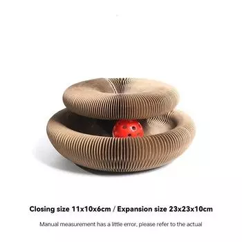 Creative Cat Scratching Board Pet Supplies Grinding Claw Board Rolling Ball Cat Toy Foldable Magis Cats Scratch Organ Board