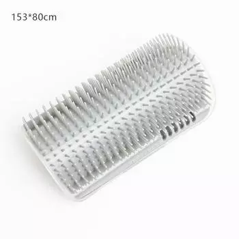 Creative Cat Toy Cat Itching Device Corner Hair Rubbing Handy Gadget Cat Scratch Board No Dandruff Face Scratch an Itch Pet Supplies Classic extension-Gray