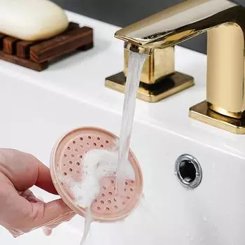 Creative Cloud Handle Очищающее средство для лица Пенка для умывания Бутылка для чистки Косметические инструменты розовый