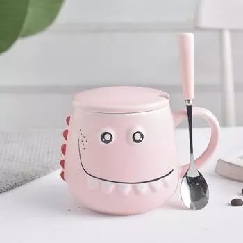 Creative Cute Funny Ceramic Mug Office Gift Gift Home Cup Coffee Cup Water Cup Couple Breakfast Cup 301-400ml