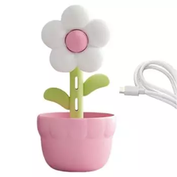 Creative Desktop Cool Fogger 300ml Cool Mist Air Purifier Gift Flower Air Humidifier Home Decor
