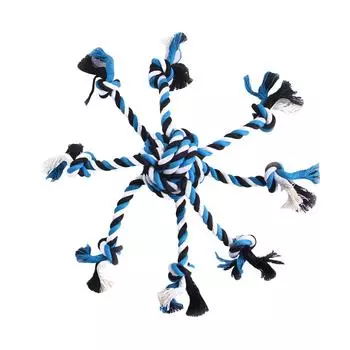 Creative Eight-ball Styling Knot Cats And Dogs Molars Uncompressed Cotton Rope