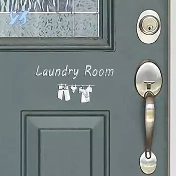 Creative English wall stickers self-adhesive three-dimensional 1mm thick acrylic wall background decoration layout stickers