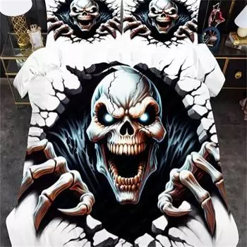 Creative Fashion Duvet Cover Set, High Quality Pattern Bedding Set, Soft And Comfortable Duvet Cover, Suitable for Bedroom EU Single 135x200cm