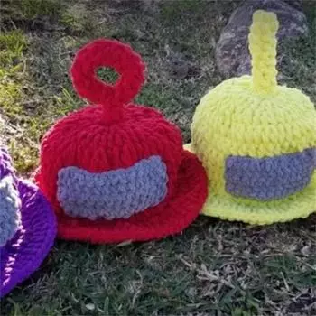 Креативная шерстяная шапка ручной вязки, забавная маска родителя и ребенка, шляпа римского рыцаря Adult 57-59cm