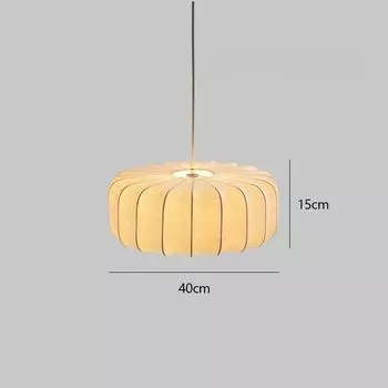 Creative Home Decor Chandeliers for Clothing Store Bar Chinese Retro Silk Led Pendant Lamps Dining Room Table Lighting Luminaire No bulb