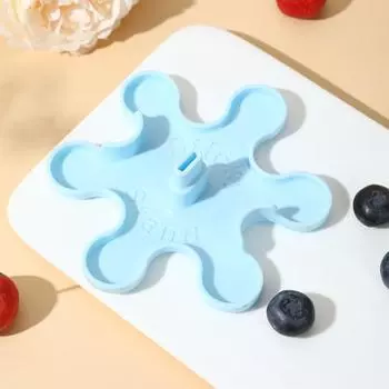 Creative Ice Cream Stand Drip-proof Ice Cream Protectors Popsicle Stand for Summer Kids красный