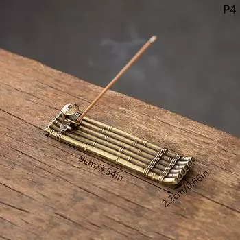 Creative Incense Holder Incense Holder Boat Old Men Fishing Japanese Style Incense Stick Burner Aromatherapy Ornament Home Decor